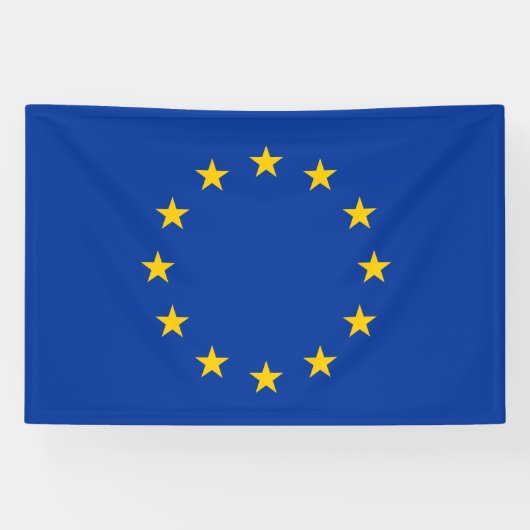 Europäische Gewerkschaft Banner (Horizontal)