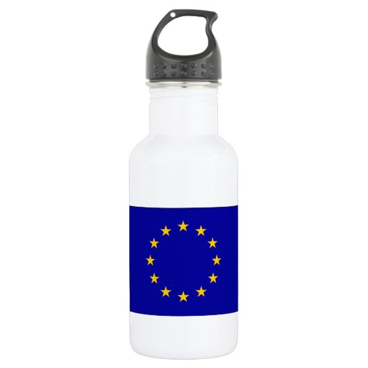 Europäische Gewerkschaft Edelstahlflasche (Vorderseite)