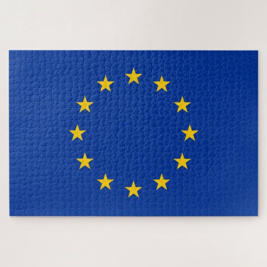 Europäische Gewerkschaft (EU) (Europa) Puzzle (Horizontal)