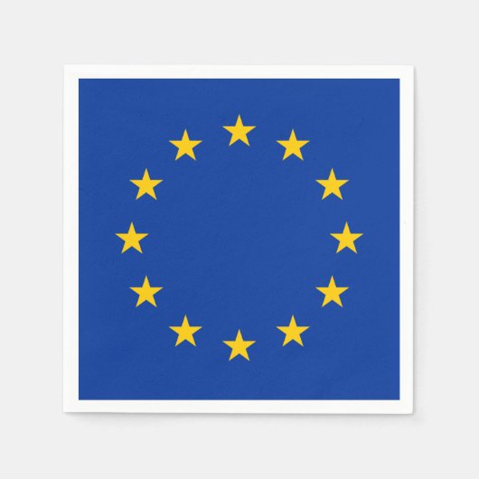 Europäische Gewerkschaft (EU) (Europa) Serviette (Vorderseite)