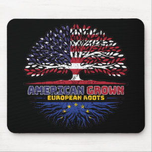 Europäische Gewerkschaft EU Europa USA USA Vereini Mousepad