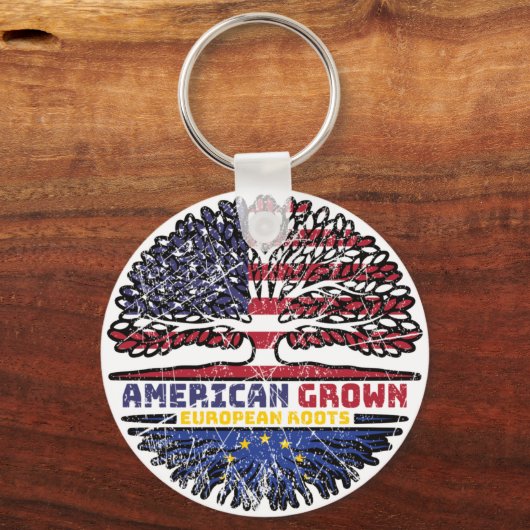 Europäische Gewerkschaft EU Europa USA USA Vereini Schlüsselanhänger (Vorderseite)