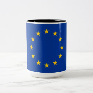 Europäische Gewerkschaft (EU) (Europa) Zweifarbige Tasse