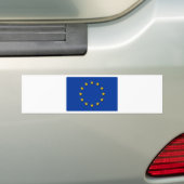 Europäische Gewerkschaft/EU-Flagge Autoaufkleber (Auf Auto)