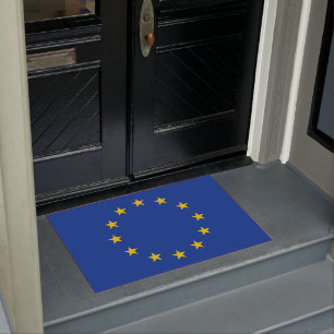 Europäische Gewerkschaft EU-Flagge Fußmatte