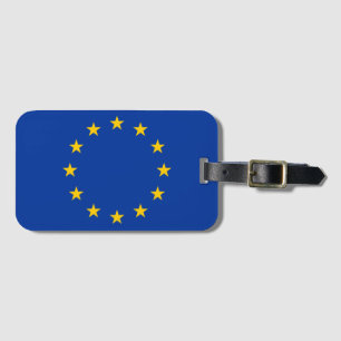 Europäische Gewerkschaft EU-Flagge Gepäckanhänger