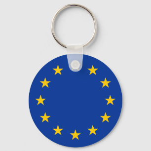 Europäische Gewerkschaft EU-Flagge Schlüsselanhänger