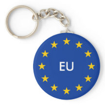 Europäische Gewerkschaft EU-Flaggen-Schlüsselanhän