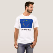 Europäische Gewerkschaft - EU kennzeichnen T-Shirt (Vorne ganz)
