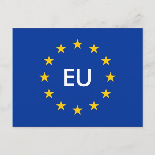 Europäische Gewerkschaft EU-Postkarten Postkarte (Vorderseite)