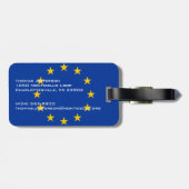 Europäische Gewerkschaft Gepäckanhänger (Rückseite horizontal)