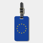 Europäische Gewerkschaft - Gepäckmarke Gepäckanhänger (Vorderseite vertikal)
