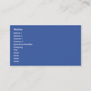 Europäische Gewerkschaft - Geschäft Visitenkarte