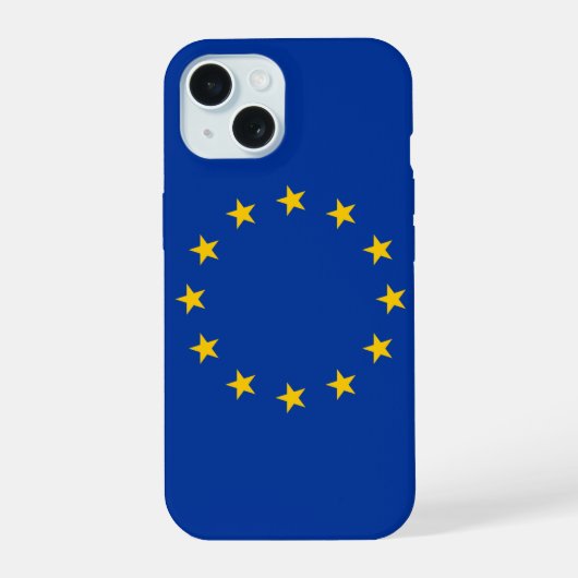 Europäische Gewerkschaft iPhone 15 Hülle (Rückseite)