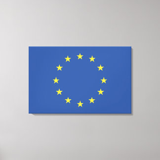 Europäische Gewerkschaft Leinwanddruck