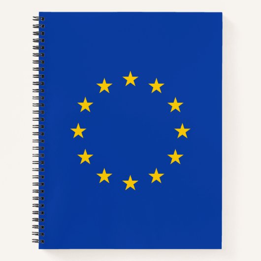 Europäische Gewerkschaft Notizblock (Vorderseite)