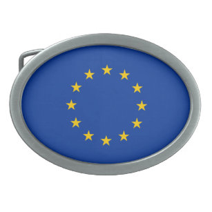 Europäische Gewerkschaft Ovale Gürtelschnalle