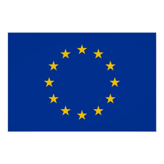 Europäische Gewerkschaft Poster (Vorderseite)