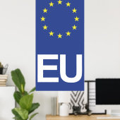 Europäische Gewerkschaft Poster (Heimbüro)