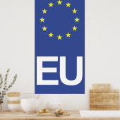 Europäische Gewerkschaft Poster (Küche)