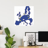 Europäische Gewerkschaft Poster (Heimbüro)