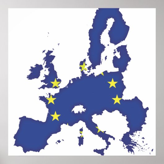 Europäische Gewerkschaft Poster (Vorne)