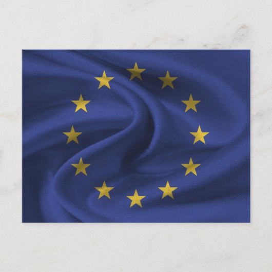 Europäische Gewerkschaft Postkarte (Vorderseite)