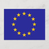 Europäische Gewerkschaft Postkarte (Vorderseite)