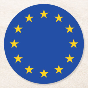Europäische Gewerkschaft Runder Pappuntersetzer
