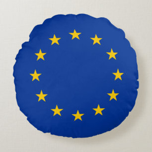 Europäische Gewerkschaft Rundes Kissen