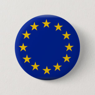 Europäische Gewerkschafts-Flagge Button