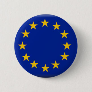 Europäische Gewerkschafts-Flagge Button