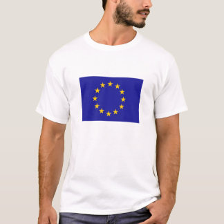 Europäische Gewerkschafts-Flagge T-Shirt