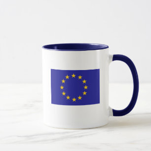 Europäische Gewerkschafts-Flagge Tasse