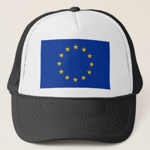 Europäische Gewerkschafts-Flagge Truckerkappe
