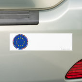 Europäische Gewerkschafts-Flaggen Autoaufkleber (Auf Auto)