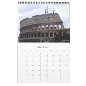 Europäische Hauptstädte 2025 Kalender (Mär 2027)