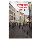 Europäische Hauptstädte Kalender (Titelbild)