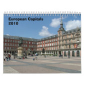 Europäische Hauptstädte Kalender (Titelbild)