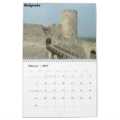 Europäische Hauptstädte Kalender (Feb 2027)