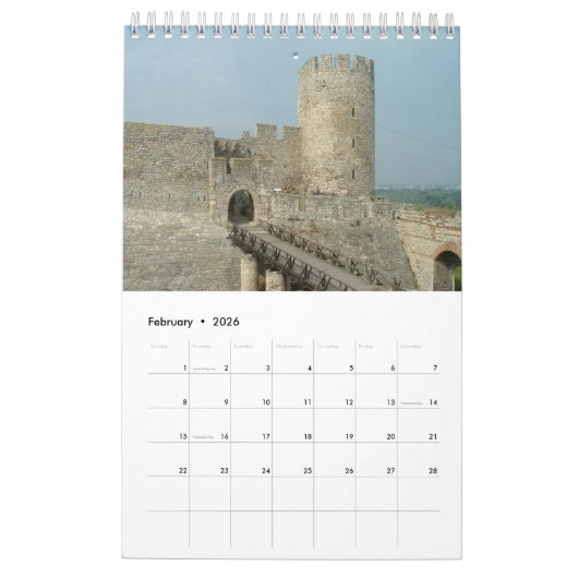 Europäische Hauptstädte - Kalender 2023 (Feb 2026)