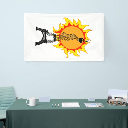 Europäische Hitzewelle Banner (Messeveranstaltung)