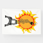 Europäische Hitzewelle Banner (Horizontal)