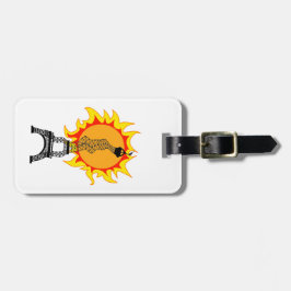 Europäische Hitzewelle Gepäckanhänger