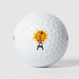Europäische Hitzewelle Golfball