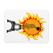 Europäische Hitzewelle Magnet (Horizontal)