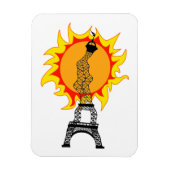 Europäische Hitzewelle Magnet (Vertikal)