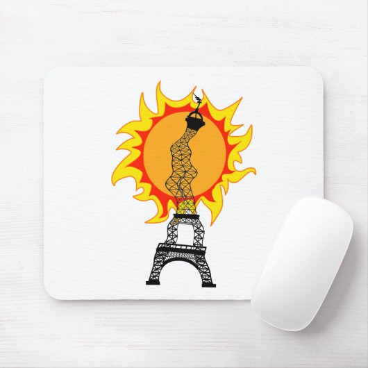 Europäische Hitzewelle Mousepad (Mit Mouse)