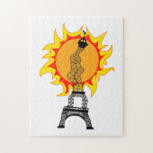 Europäische Hitzewelle Puzzle (Vertikal)