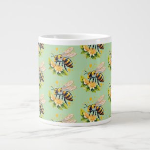 Europäische Honigbiene Jumbo-Tasse